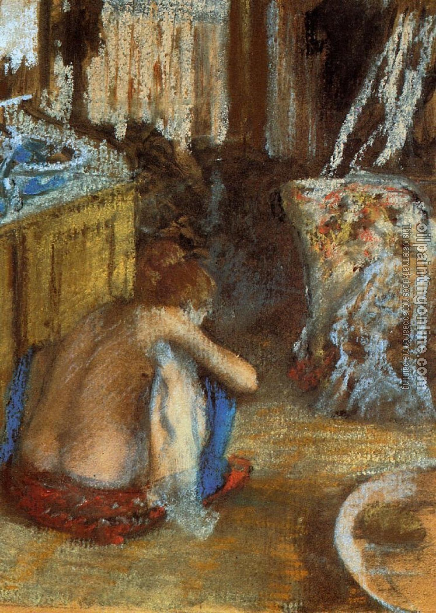 Degas, Edgar - Woman Squatting